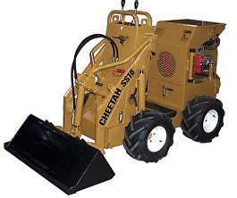 ase cheetah mini skid steer with v plow|Cheetah .